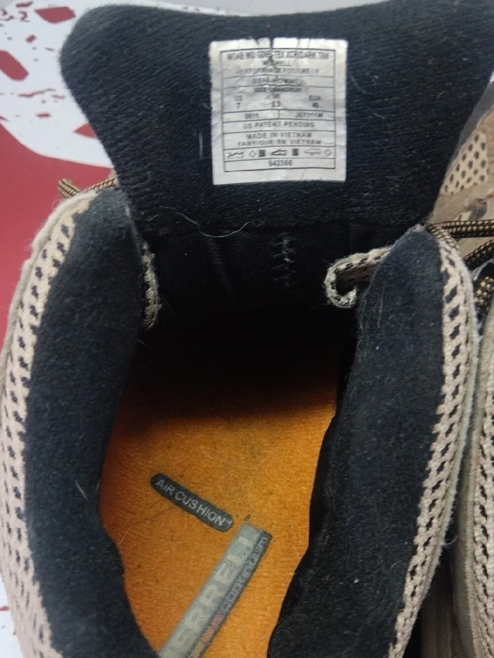 Merrell Olive and Black Trail Boots